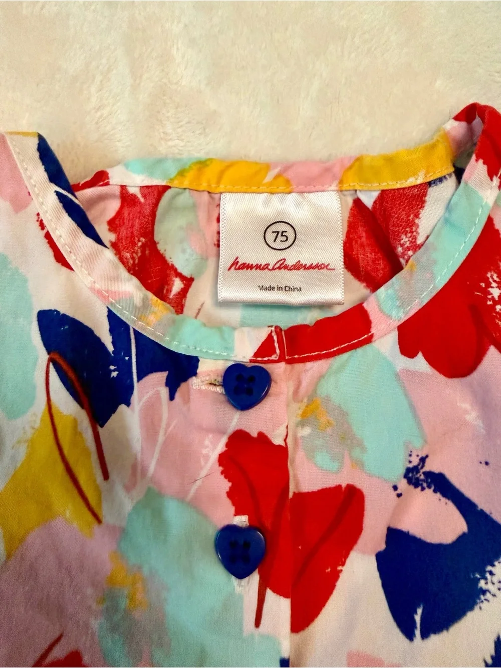 Hanna Andersson 12-18 month romper